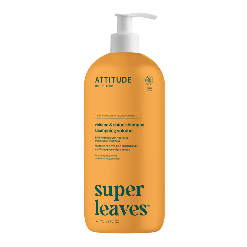 ATTITUDE Super leaves™ 11508 Shampoo Volume & Shine Amplifies hair thickness _en?_main? 946 mL