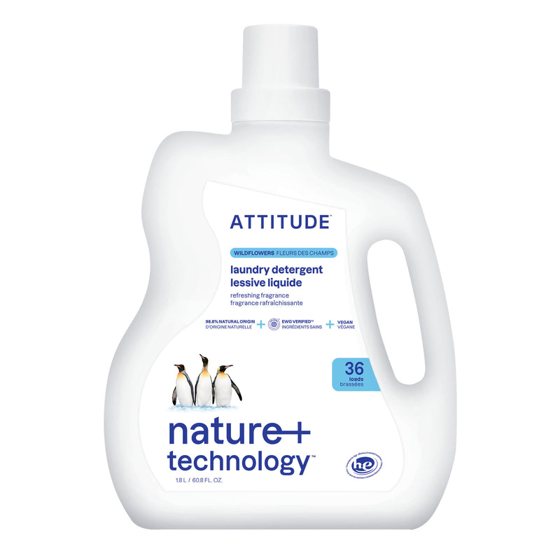 ATTITUDE Nature+ Technology Laundry Detergent 36 loads - Wildflowers 12070_en? 	Wildflowers / 36 loads
