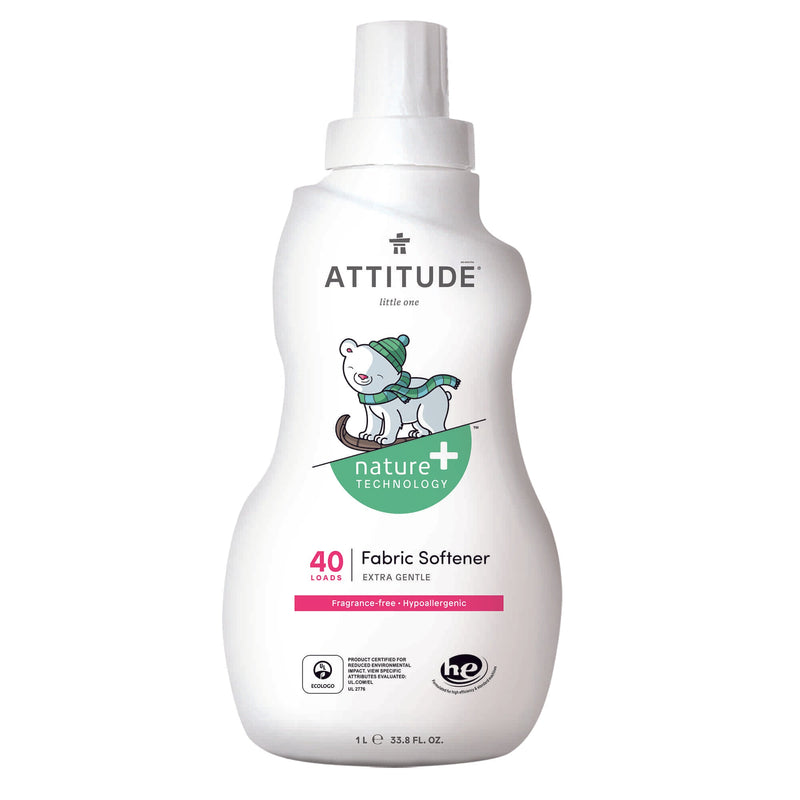 ATTITUDE Nature+ Baby Fabric Softener Fragrance-free 12143_en?_main? Unscented / 40 loads