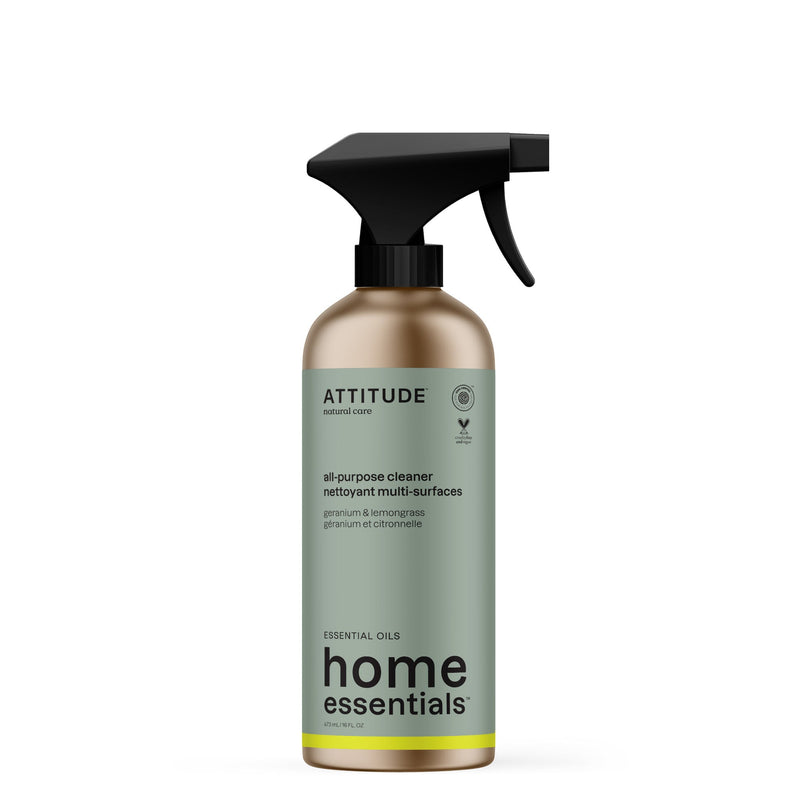 ATTITUDE Home Essentials Essential oils All-Purpose Cleaner 19188_en?_main? Geranium & Lemongrass 473 mL