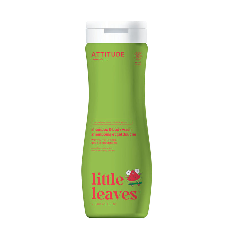 Shampoing et gel nettoyant 2 en 1 : little leaves™