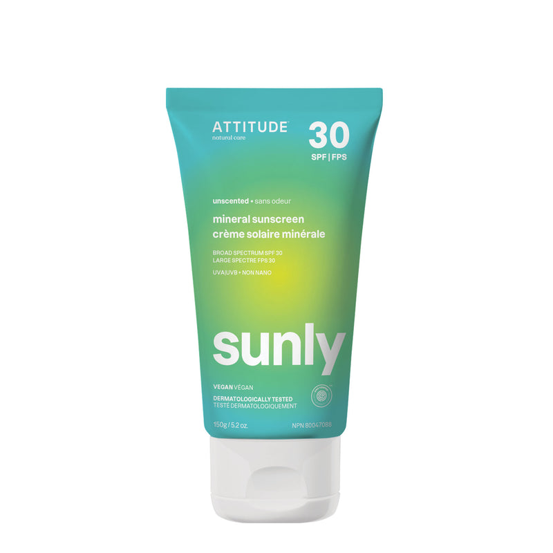 Crème solaire minérale FPS 30 : Sunly