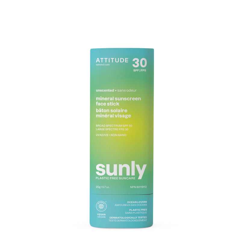 Mineral sunscreen face stick SPF 30 : Sunly