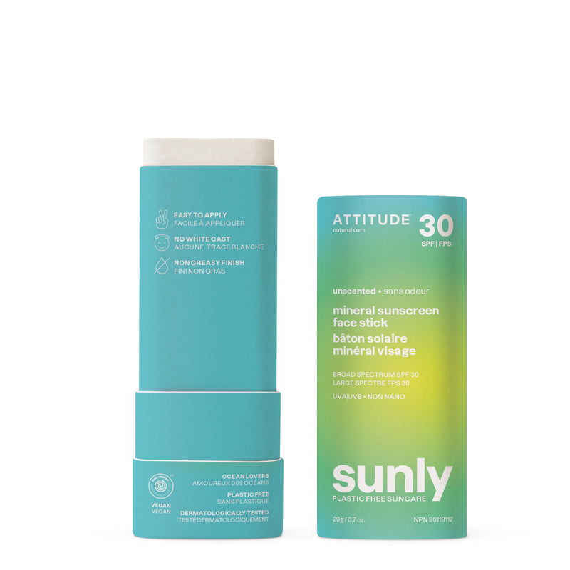 Mineral sunscreen face stick SPF 30 : Sunly