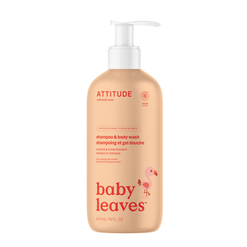 2-in-1 Shampoo & Body Wash : BABY LEAVES™