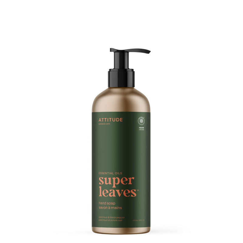 ATTITUDE Super Leaves Essential oils hand soap Patchouli and black pepper 19093_en?_main? 473mL