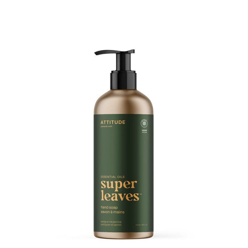 ATTITUDE Super Leaves Essential oils hand soap Petitgrain and jasmine 19091_en?_main? 473mL
