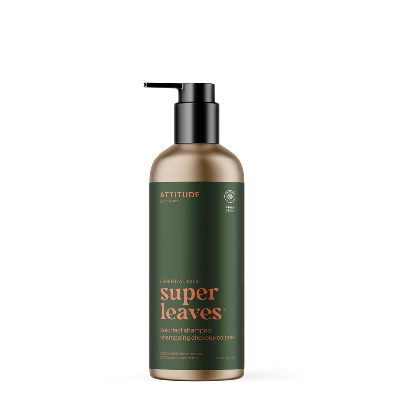 Shampoing cheveux colorés : SUPER LEAVES™ | ESSENTIAL OILS