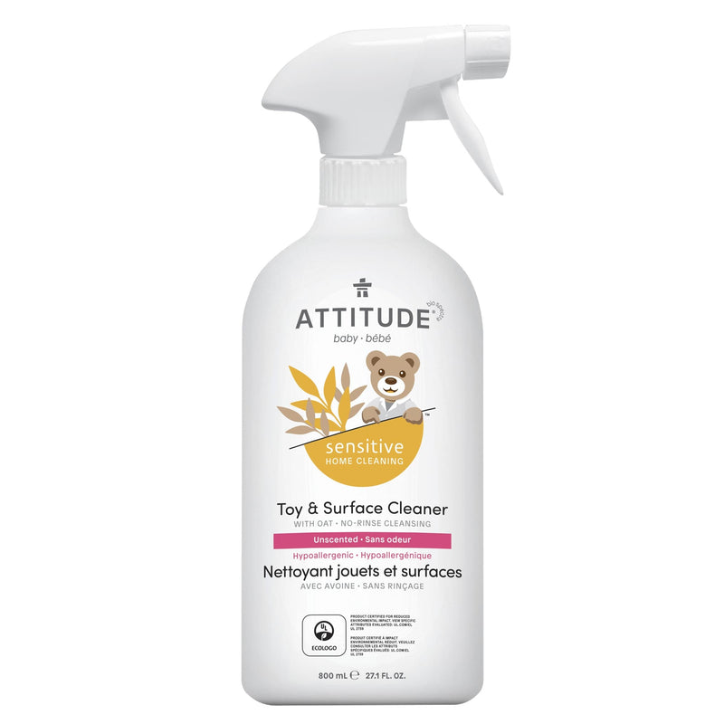 ATTITUDE Unscented Toy & Surface Cleaner for baby - SENSITIVE HOME CLEANING 60169_en?_main?